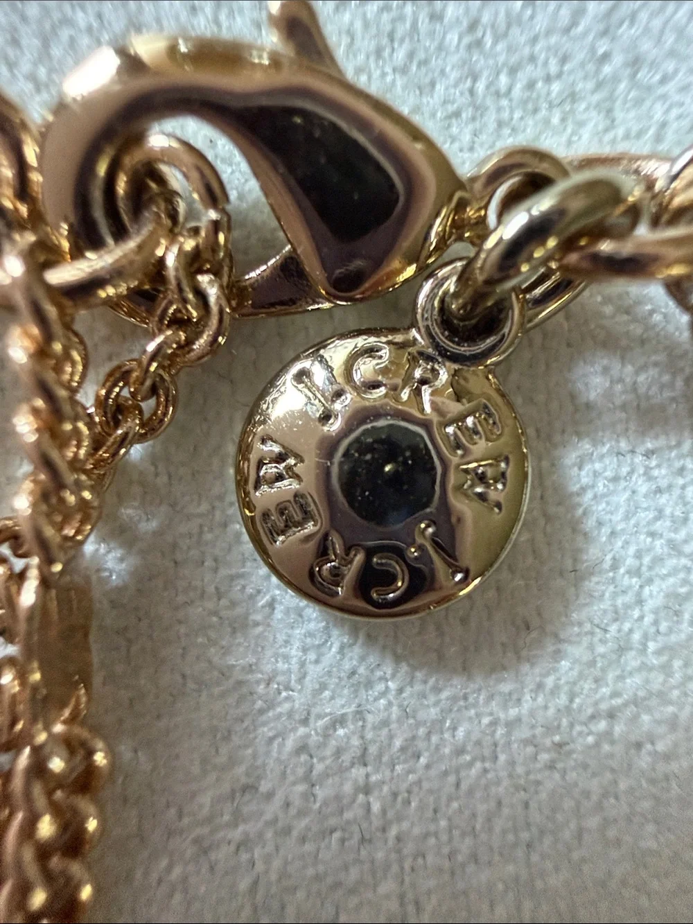 J. Crew Gold Multi-Layered Chain Necklace